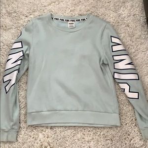 Pink Victoria’s Secret Crew Neck Long-Sleeve Shirt